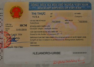 越南簽證 A2