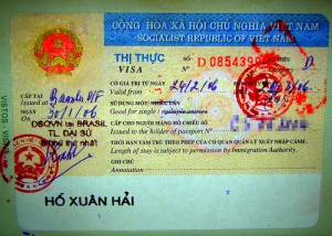 越南簽證 D